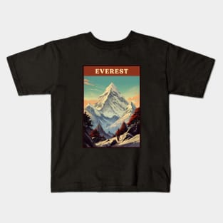 Mount Everest Kids T-Shirt